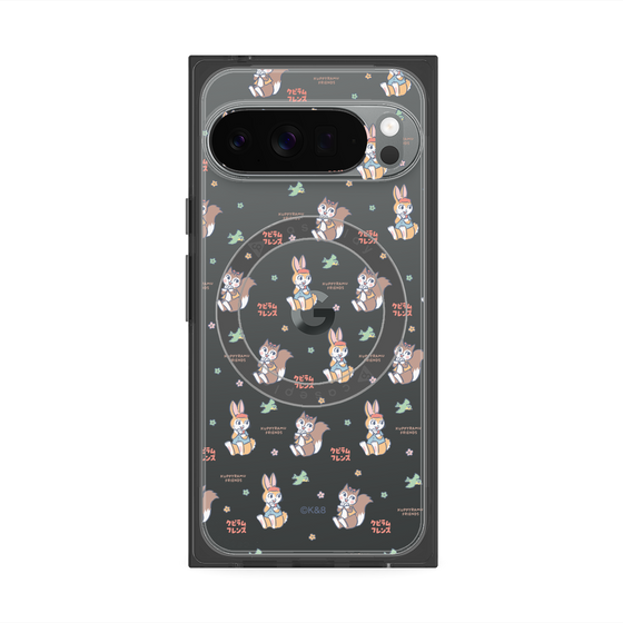 Premium Square Case with Pixelsnap［ Kuppyramu Friends - Face ］