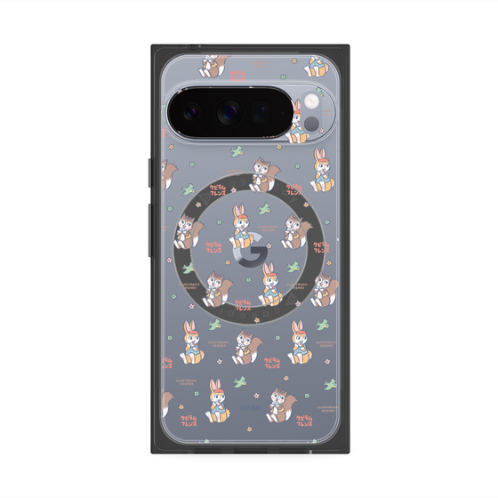 Premium Square Case with Pixelsnap［ Kuppyramu Friends - Face ］