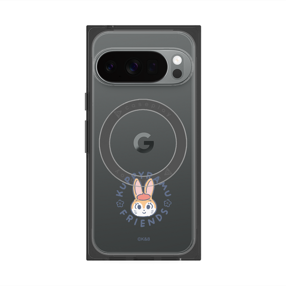 Premium Square Case with Pixelsnap［ Kuppyramu Friends - Logo - Kuppy ］