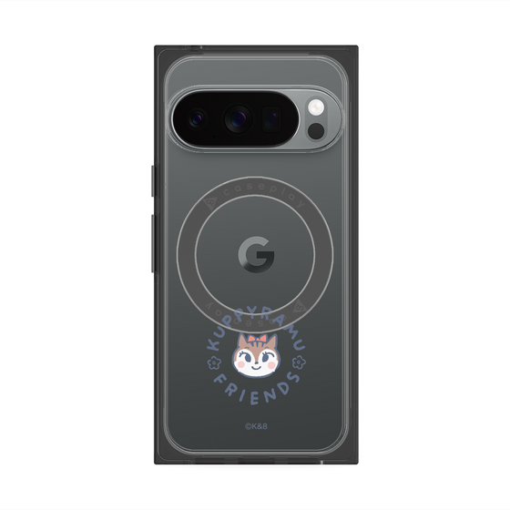 Premium Square Case with Pixelsnap［ Kuppyramu Friends - Logo - Ram ］