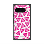 Premium Square Case with Pixelsnap［ Original - CASEPLAY Logo Mark - Pink ］