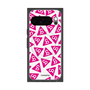 Premium Square Case with Pixelsnap［ Original - CASEPLAY Logo Mark - Pink ］