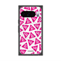 Premium Square Case with Pixelsnap［ Original - CASEPLAY Logo Mark - Pink ］