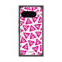 Premium Square Case with Pixelsnap［ Original - CASEPLAY Logo Mark - Pink ］