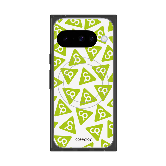Premium Square Case with Pixelsnap［ Original - CASEPLAY Logo Mark - Green ］