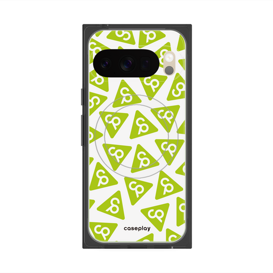 Premium Square Case with Pixelsnap［ Original - CASEPLAY Logo Mark - Green ］