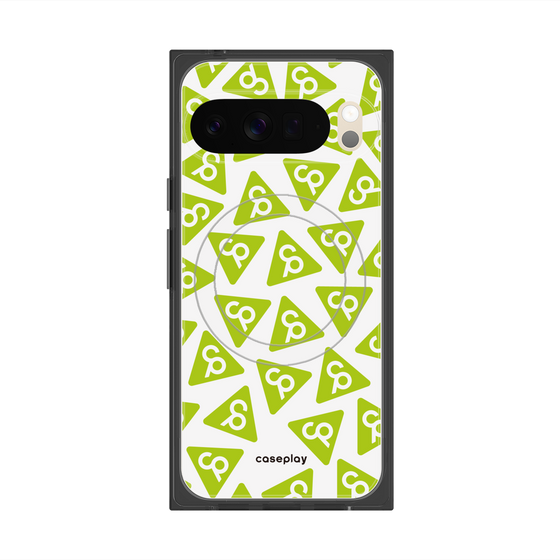 Premium Square Case with Pixelsnap［ Original - CASEPLAY Logo Mark - Green ］