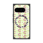 Premium Square Case with Pixelsnap［ Original - CASEPLAY Initial All-over Pattern - Pink ］