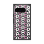 Premium Square Case with Pixelsnap［ Original - CASEPLAY Initial All-over Pattern - Pink ］