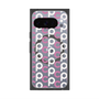 Premium Square Case with Pixelsnap［ Original - CASEPLAY Initial All-over Pattern - Pink ］