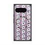 Premium Square Case with Pixelsnap［ Original - CASEPLAY Initial All-over Pattern - Pink ］