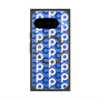Premium Square Case with Pixelsnap［ Original - CASEPLAY Initial All-over Pattern - Navy ］