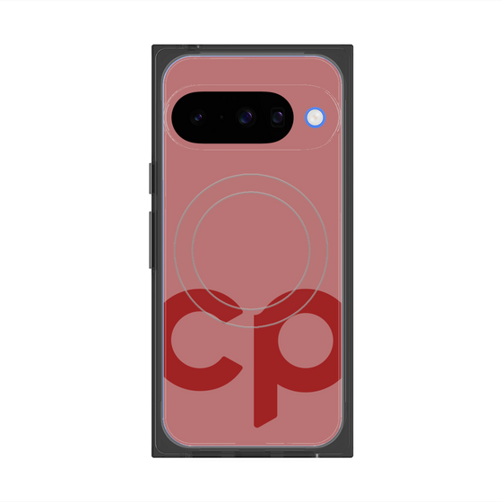 Premium Square Case with Pixelsnap［ Original - CASEPLAY Initial - Red ］