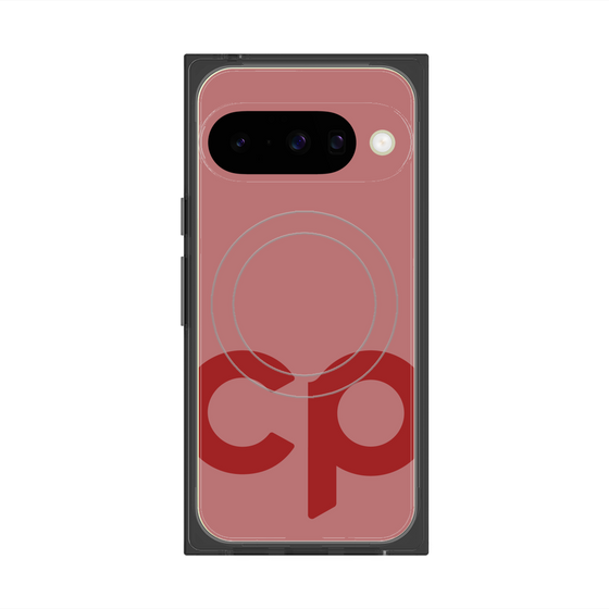 Premium Square Case with Pixelsnap［ Original - CASEPLAY Initial - Red ］