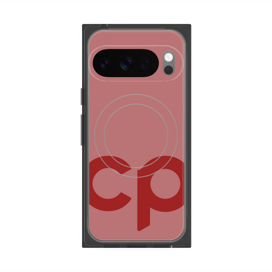 Premium Square Case with Pixelsnap［ Original - CASEPLAY Initial - Red ］