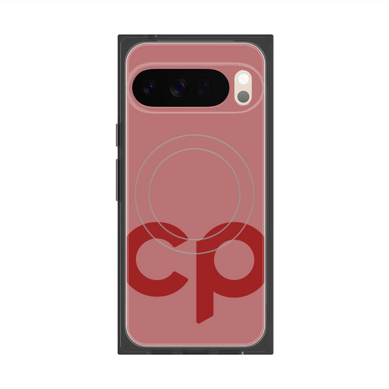 Premium Square Case with Pixelsnap［ Original - CASEPLAY Initial - Red ］
