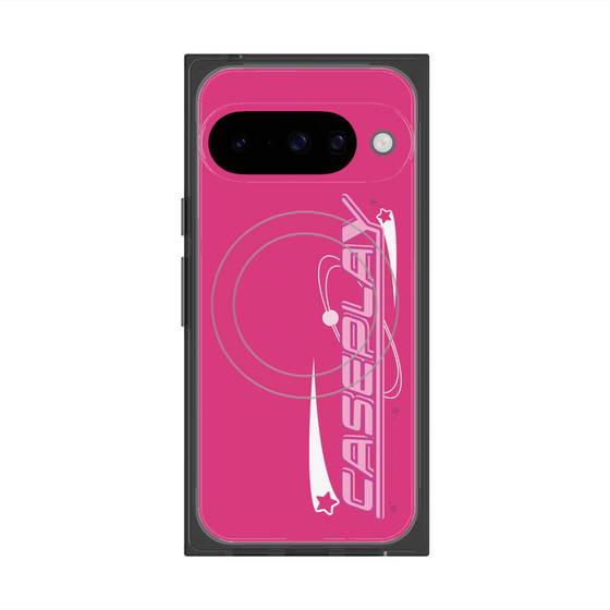 Premium Square Case with Pixelsnap［ Original - Y2K Arrange - Pink ］