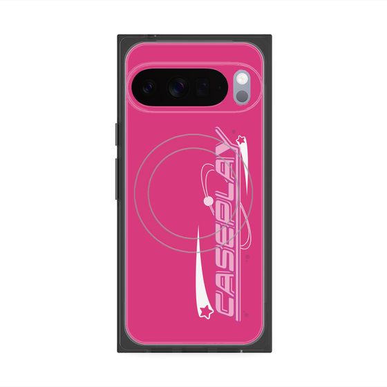 Premium Square Case with Pixelsnap［ Original - Y2K Arrange - Pink ］