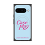 Premium Square Case with Pixelsnap［ Original - ENJOY YOUR OWN DAY - Light Blue ］