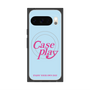 Premium Square Case with Pixelsnap［ Original - ENJOY YOUR OWN DAY - Light Blue ］