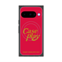 Premium Square Case with Pixelsnap［ Original - ENJOY YOUR OWN DAY - Red ］