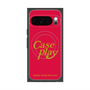 Premium Square Case with Pixelsnap［ Original - ENJOY YOUR OWN DAY - Red ］