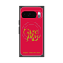 Premium Square Case with Pixelsnap［ Original - ENJOY YOUR OWN DAY - Red ］