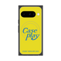 Premium Square Case with Pixelsnap［ Original - ENJOY YOUR OWN DAY - Yellow ］