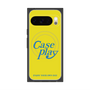 Premium Square Case with Pixelsnap［ Original - ENJOY YOUR OWN DAY - Yellow ］