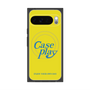 Premium Square Case with Pixelsnap［ Original - ENJOY YOUR OWN DAY - Yellow ］