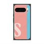 Premium Square Case with Pixelsnap［ Original - initial color line - S pink ］