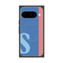 Premium Square Case with Pixelsnap［ Original - initial color line - S blue ］