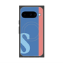 Premium Square Case with Pixelsnap［ Original - initial color line - S blue ］