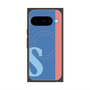 Premium Square Case with Pixelsnap［ Original - initial color line - S blue ］