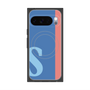 Premium Square Case with Pixelsnap［ Original - initial color line - S blue ］
