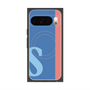 Premium Square Case with Pixelsnap［ Original - initial color line - S blue ］