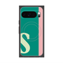 Premium Square Case with Pixelsnap［ Original - initial color line - S green ］