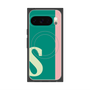 Premium Square Case with Pixelsnap［ Original - initial color line - S green ］