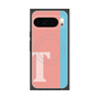 Premium Square Case with Pixelsnap［ Original - initial color line - T pink ］
