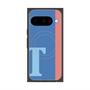 Premium Square Case with Pixelsnap［ Original - initial color line - T blue ］
