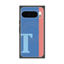 Premium Square Case with Pixelsnap［ Original - initial color line - T blue ］