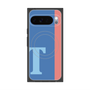 Premium Square Case with Pixelsnap［ Original - initial color line - T blue ］