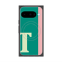 Premium Square Case with Pixelsnap［ Original - initial color line - T green ］