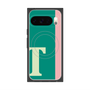 Premium Square Case with Pixelsnap［ Original - initial color line - T green ］