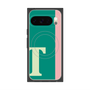 Premium Square Case with Pixelsnap［ Original - initial color line - T green ］