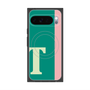 Premium Square Case with Pixelsnap［ Original - initial color line - T green ］