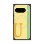 Premium Square Case with Pixelsnap［ Original - initial color line - U yellow ］