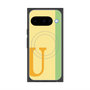 Premium Square Case with Pixelsnap［ Original - initial color line - U yellow ］