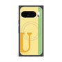 Premium Square Case with Pixelsnap［ Original - initial color line - U yellow ］