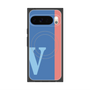 Premium Square Case with Pixelsnap［ Original - initial color line - V blue ］